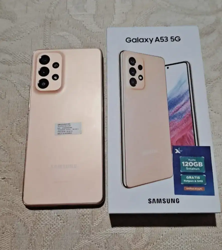 Samsung A53 5G 8/128 mulus lengkap no minus