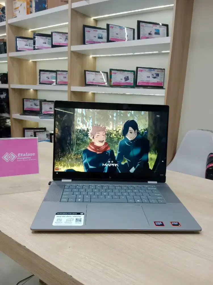 HP OMNIBOOK X FLIP 16 AMD RYZEN 5 220 8GB DDR5 512GB 16.0 WUXGA IPS