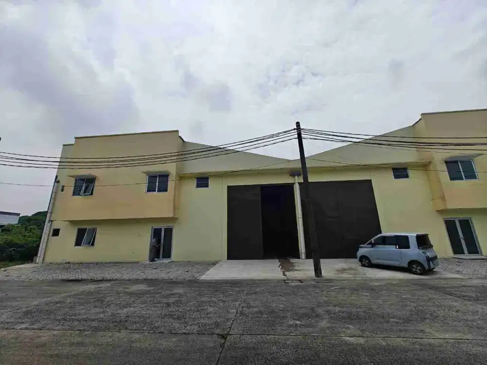 Dijual Gudang Baru Kawasan Industri Jatake Tangerang