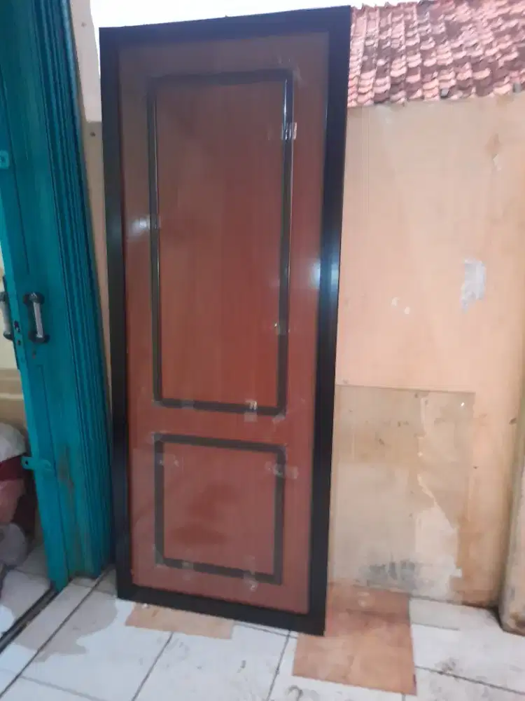Pintu acp alumunium anti karat,rayap dan air
