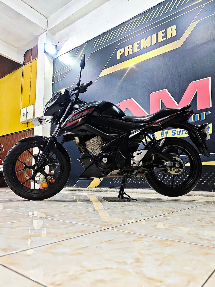 GSX Bandit 150.2020 black glossy gesit kencang.Anugerah motor rungkut