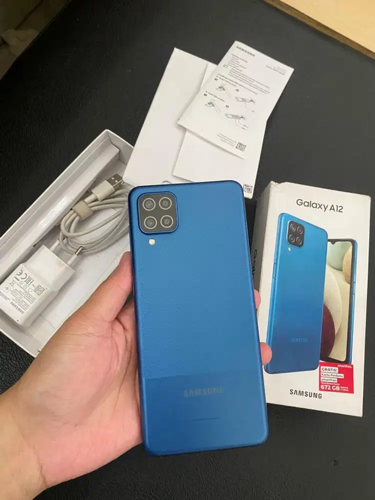 Samsung Galaxy A12 4/128 GB Second Sein Original Fullset