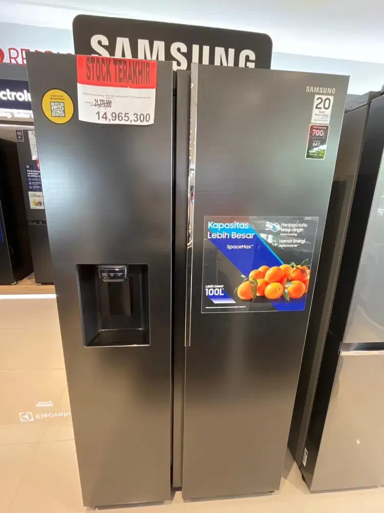 KULKAS SAMSUNG SIDE BY SIDE 676 LTR