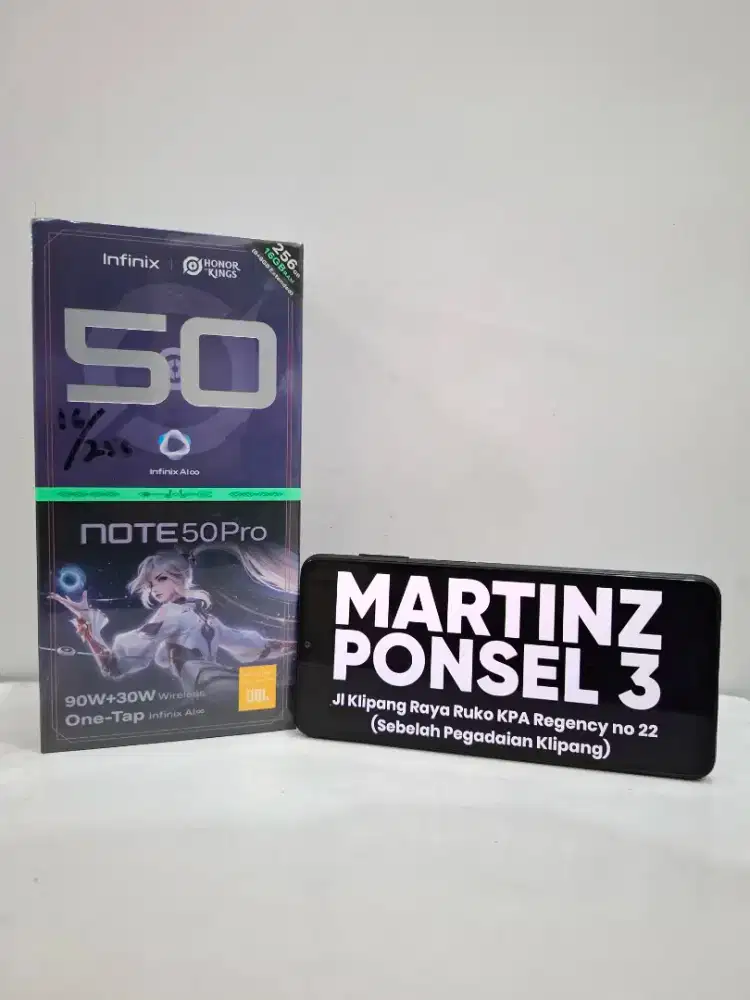 Infinix Note 50 Pro 8/256 Garansi Resmi 1 Tahun New