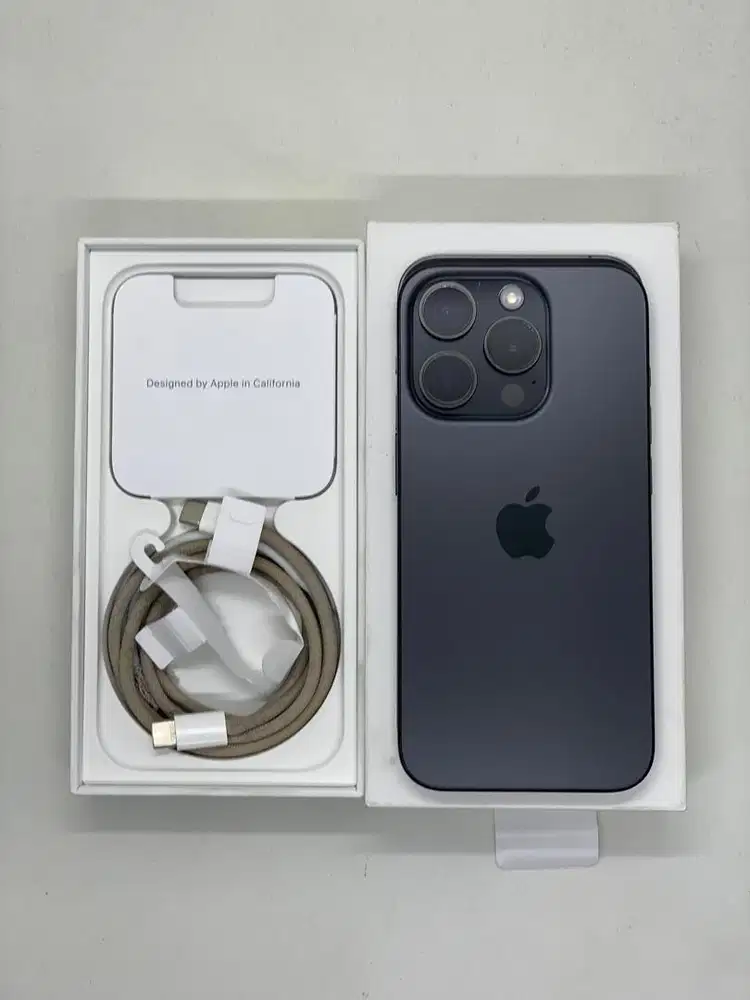 iPhone 15 Pro 128GB – Ex iBox Black Titanium