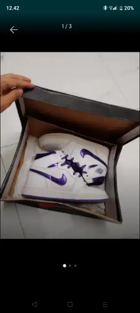 Air Jordan Purple