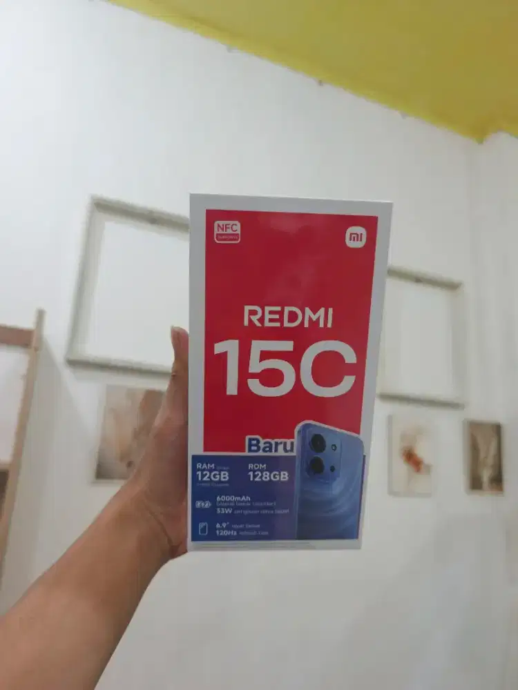 REDMI 15C 8/256GB GARANSI RESMI HARGA GLOSIR