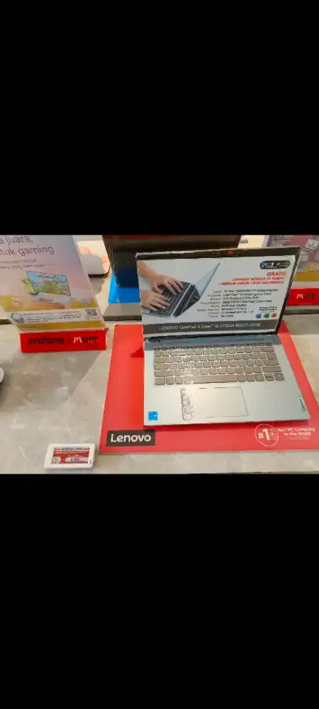 LAPTOP LENOVO 82RJ00GBID i3 8/256