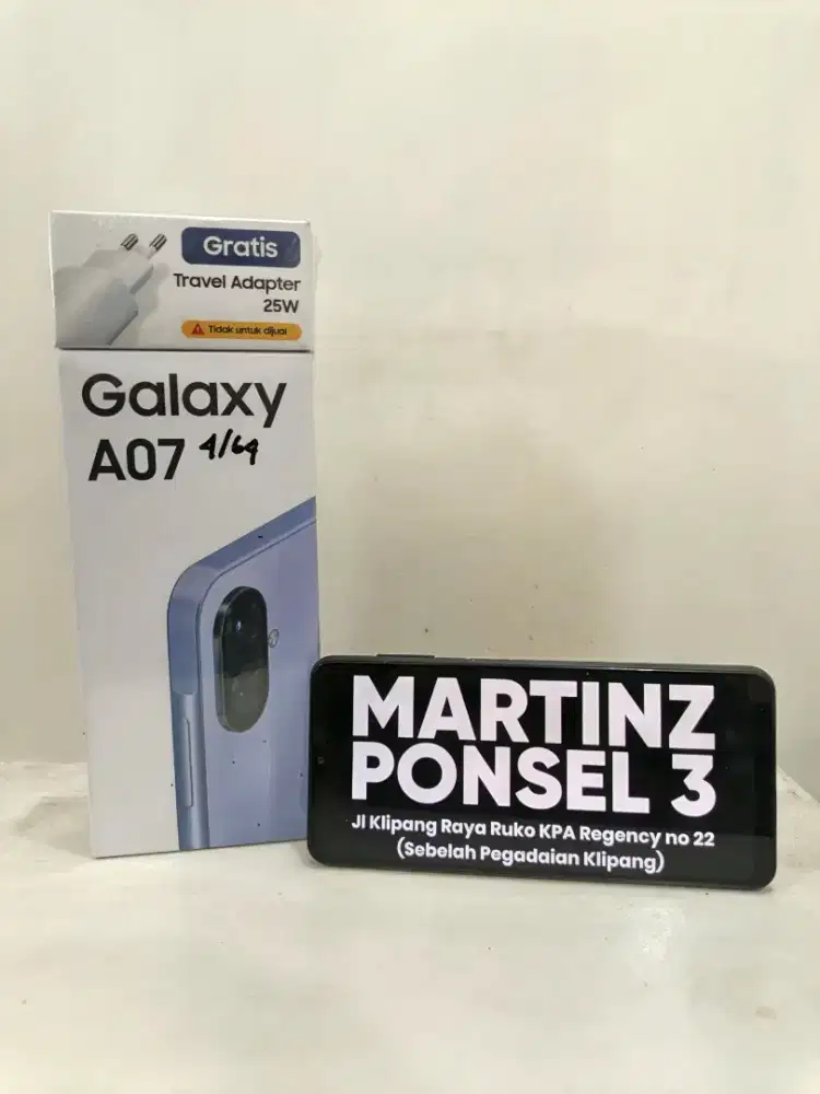 Samsung Galaxy A07 Garansi Resmi SEIN 1 Tahun New