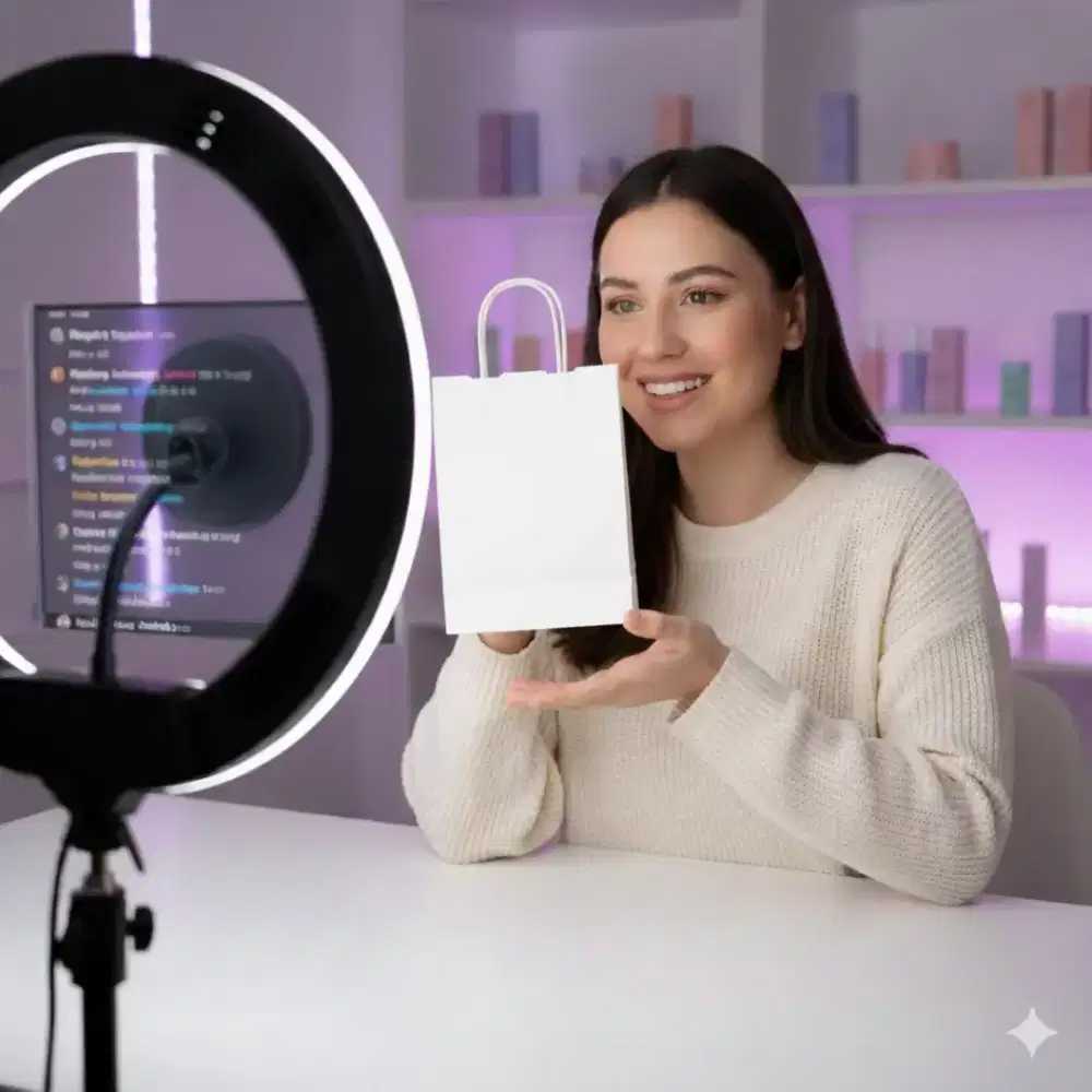 Di cari live streamer olshop