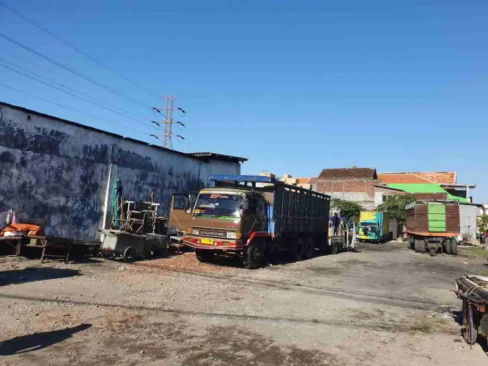 Murah 3,9 jt/ m²‼️Jual Gudang Hitung Tanah Tanjungsari Surabaya