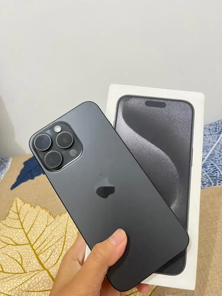 Iphone 15 promax 256gb fullset no minus ibox
