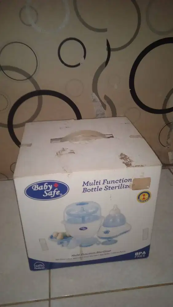 Baby Safe LB309 Multi Function Bottle Sterilizer / Alat Steril Botol