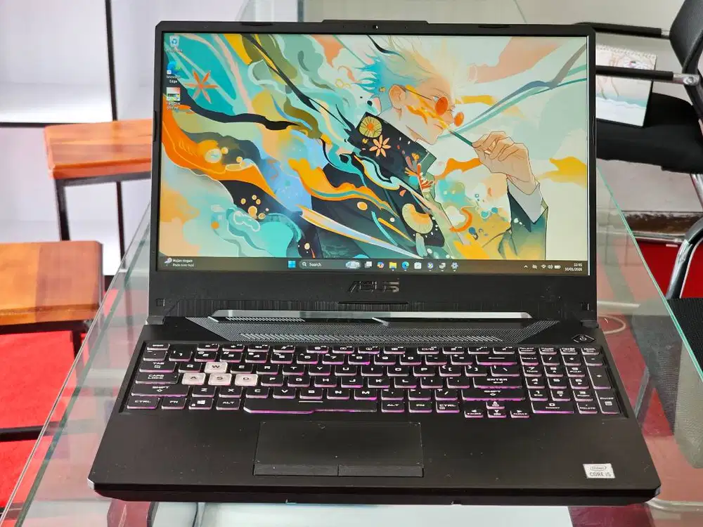 ASUS TUF GAMING F15 FX506LH intel Core i5 Gen 10 Ram 8 GB SSD 512 GB