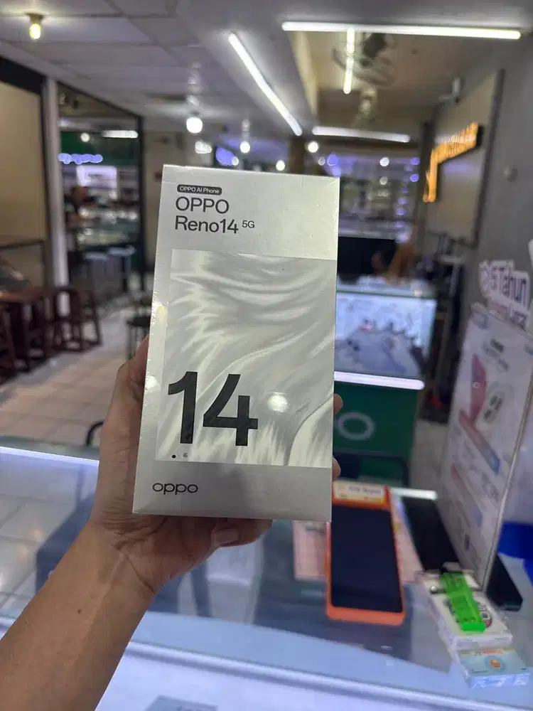 Baru OPPO RENO 14 5g 12/256gb NEW FRESS