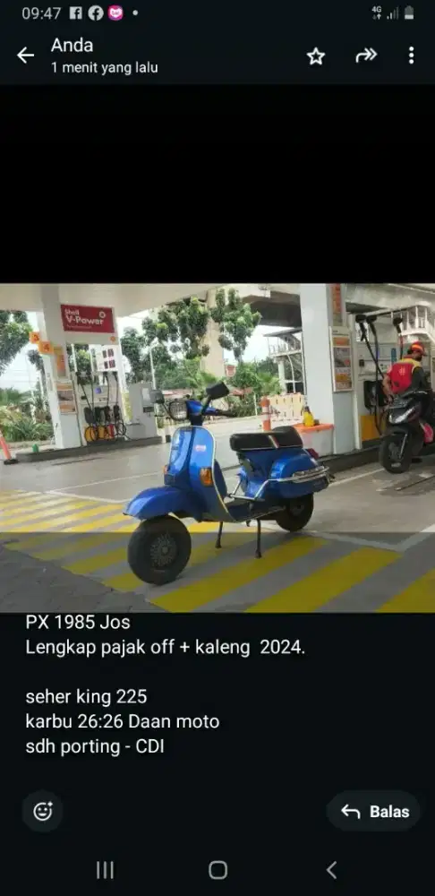 Vespa px 85 joss CDI