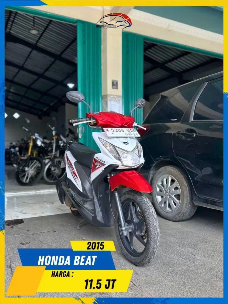 HONDA BEAT 2015 MESIN AMAN MASZEHH HIKMAH MOTOR KEPUH MALANG