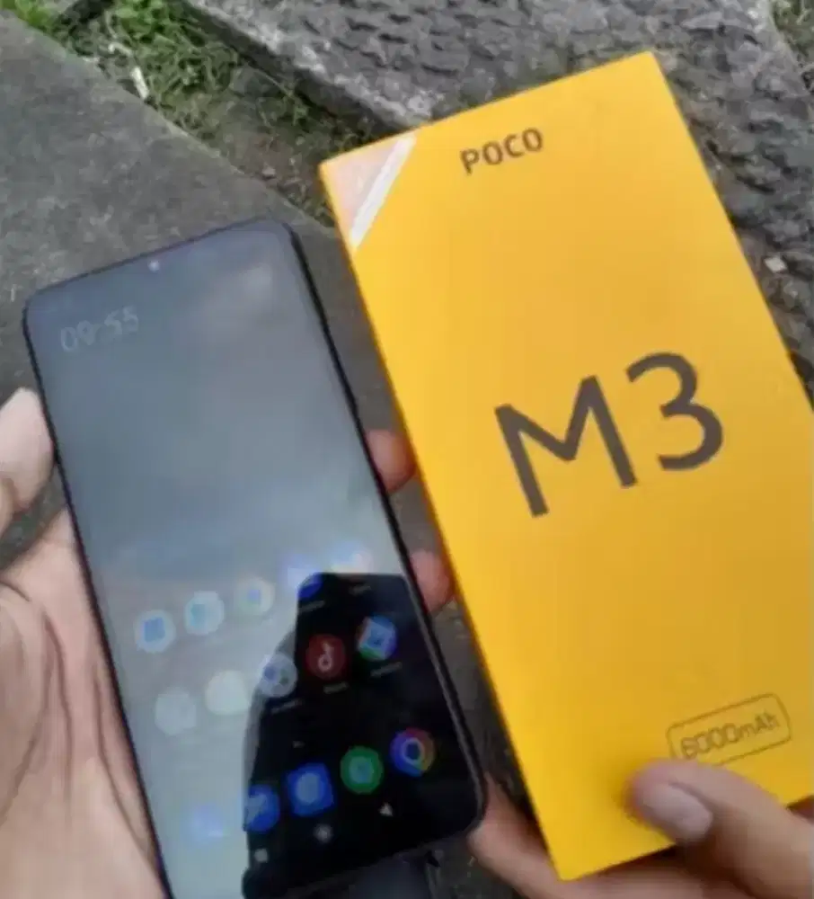 Murah hp poco M3 6/128 lkp, bs TT
