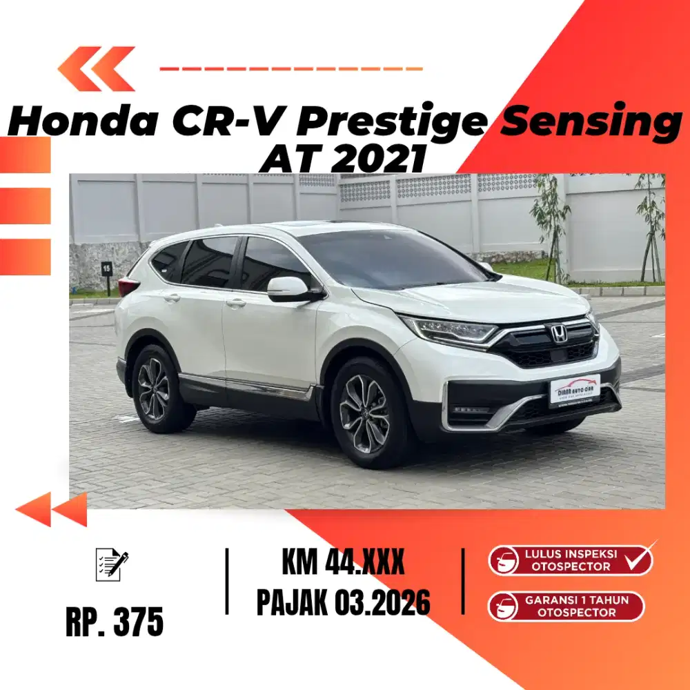 CRV Turbo Prestige 2021 KM 44RB