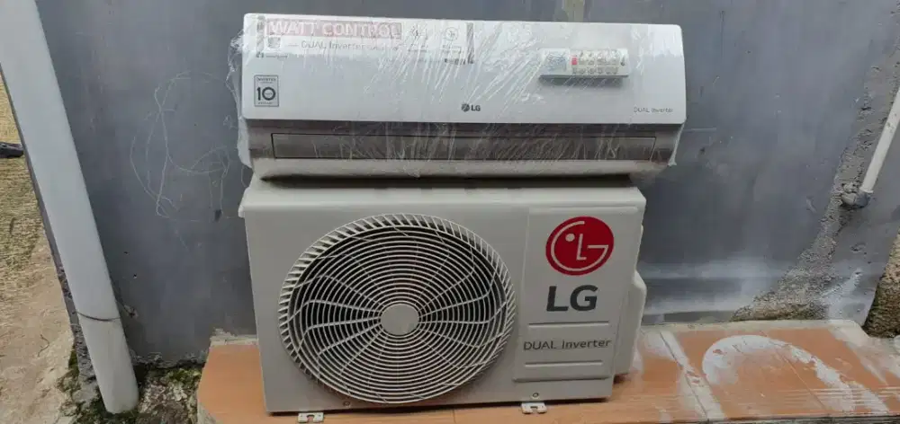 AC LG dual Inverter 1pk watt bs diatur!!! Free pasangg