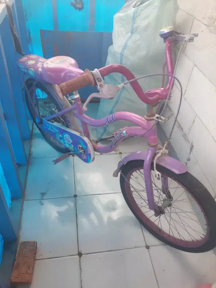 Sepeda mini cewe ungu 20: