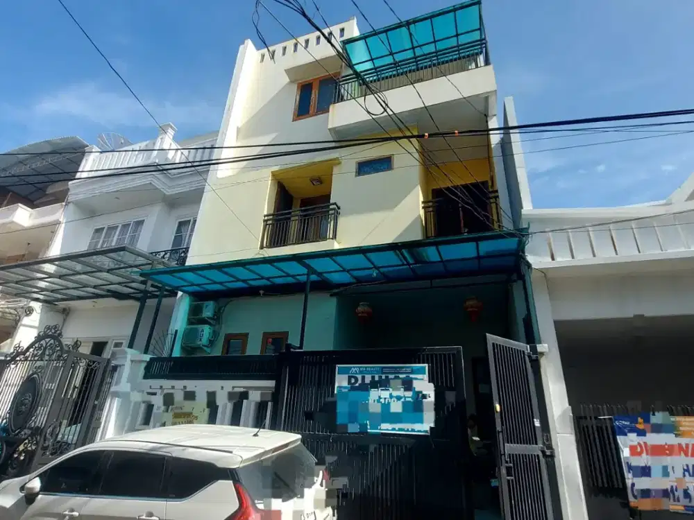 Bisa KPR Dijual rumah muara karang 3 lantai Ukuran 8x15