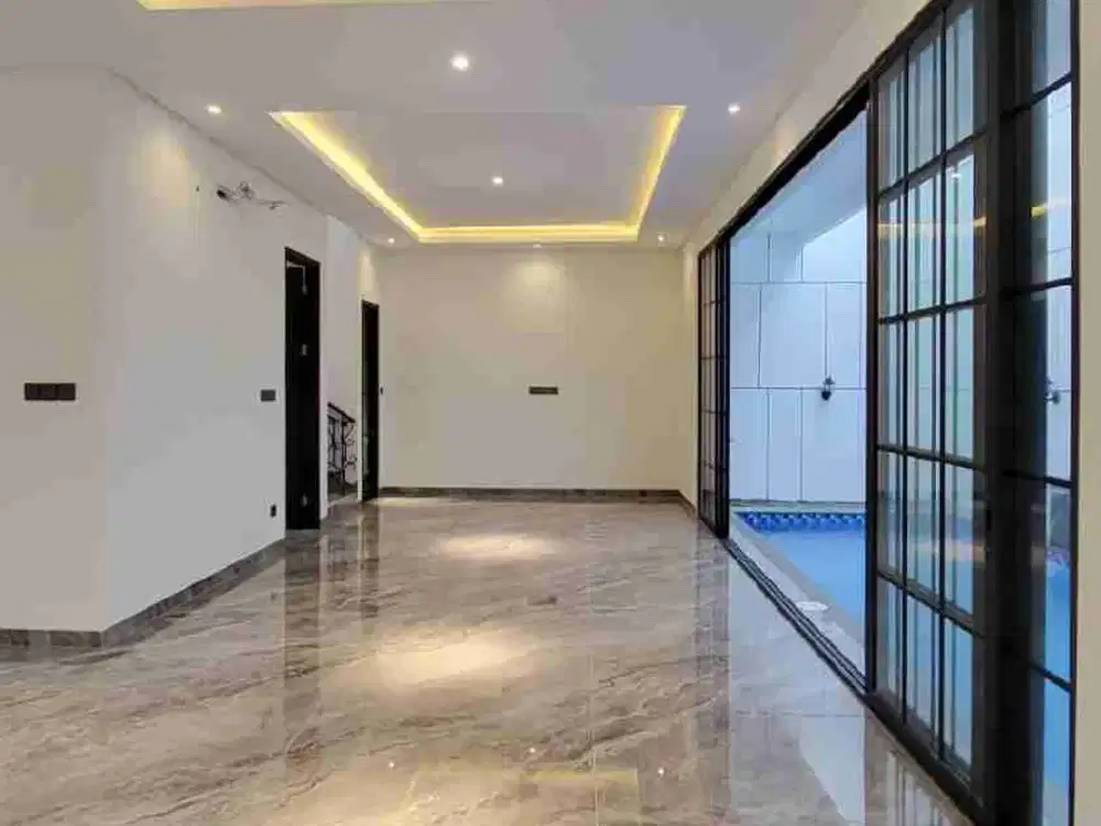 Puri Bintaro brand new kolam renang harganya nego American modelnya siap huni