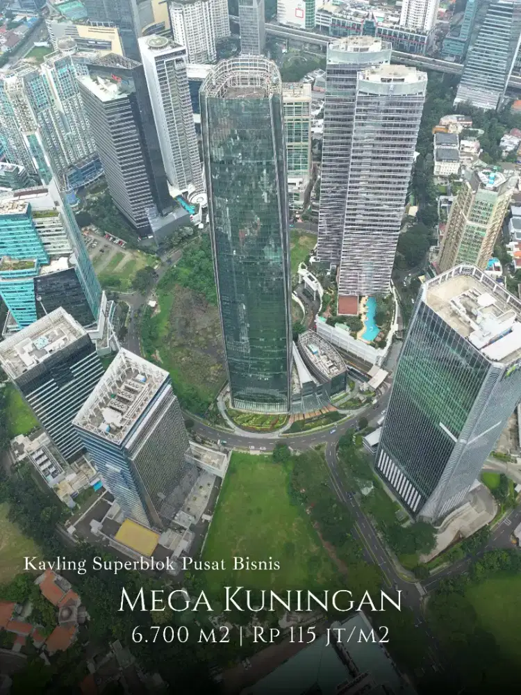 Dijual Tanah Kavling Mega Kuningan Lingkar Utama