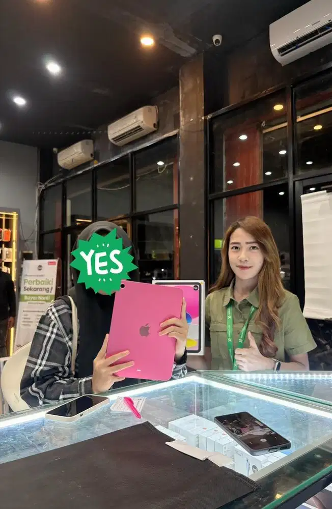 Kredit Ipad 11 bunga 0% free 2x cicilan