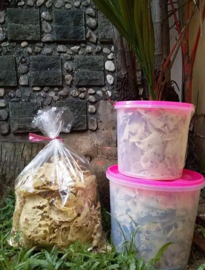 Bs COD Peyek dan Tape Ketan enak murah.