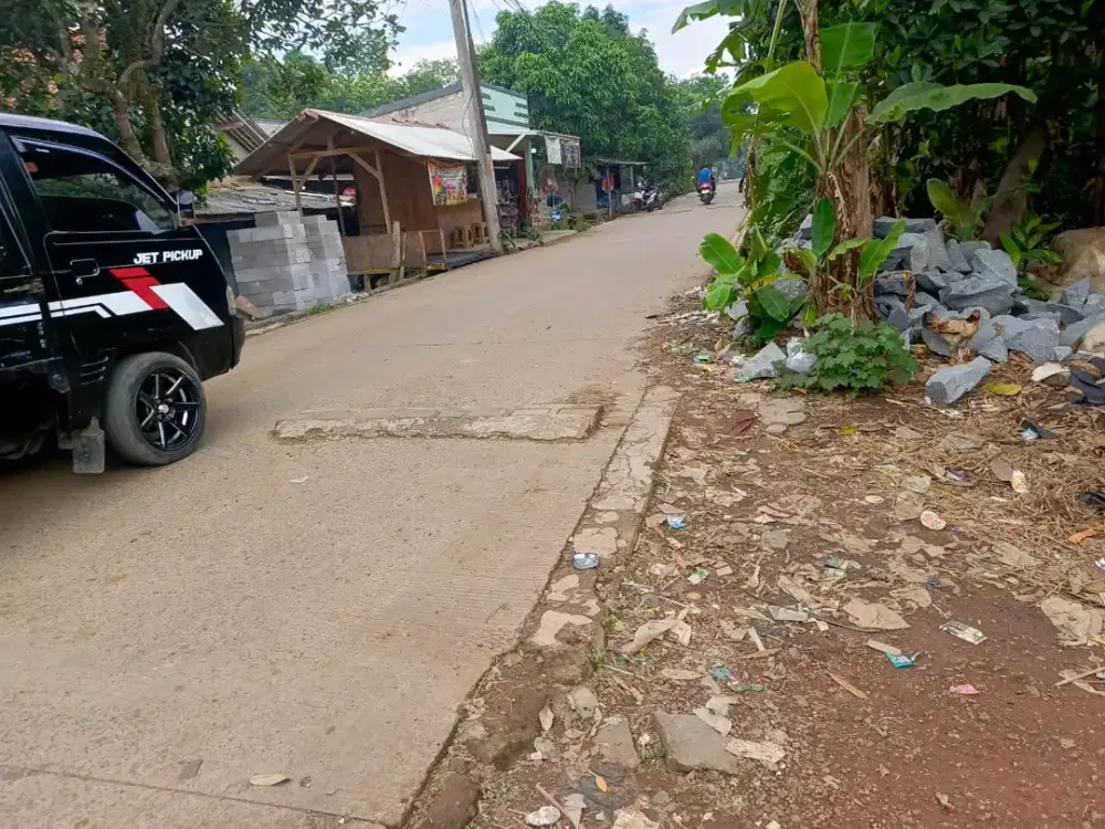 Kavling Cisauk Tepi Jalan, Strategis 10 Menit TOL Legok