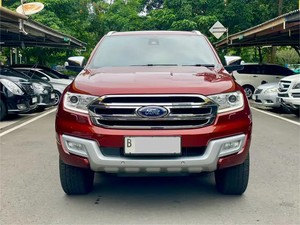 FORD EVEREST 2.2 TITANIUM AT 2016 MERAH METALIK