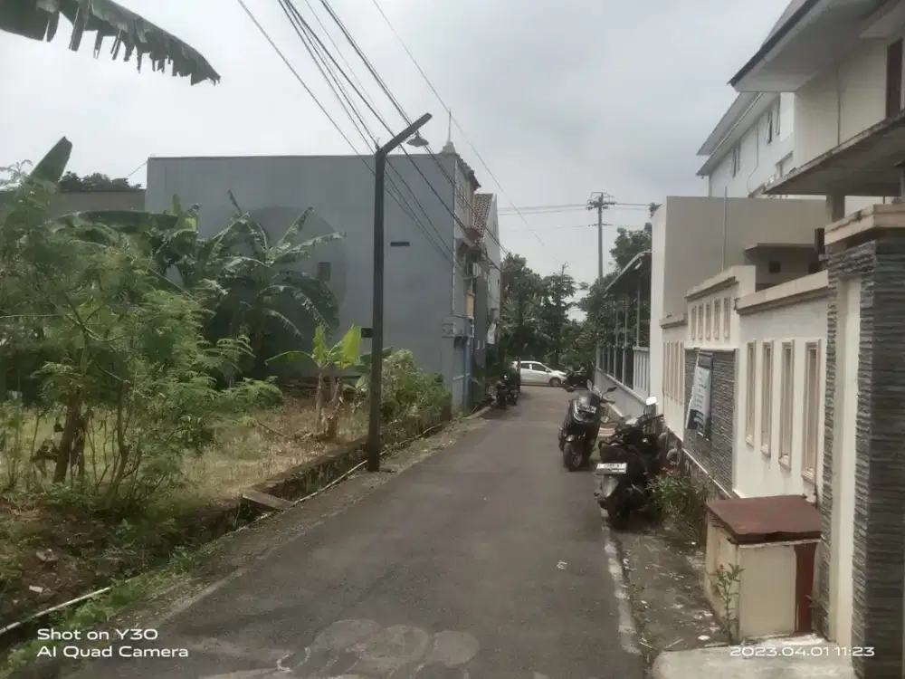 Tanah lebar depan 10 meter gondang Bulusan tembalang Undip Banyumanik.