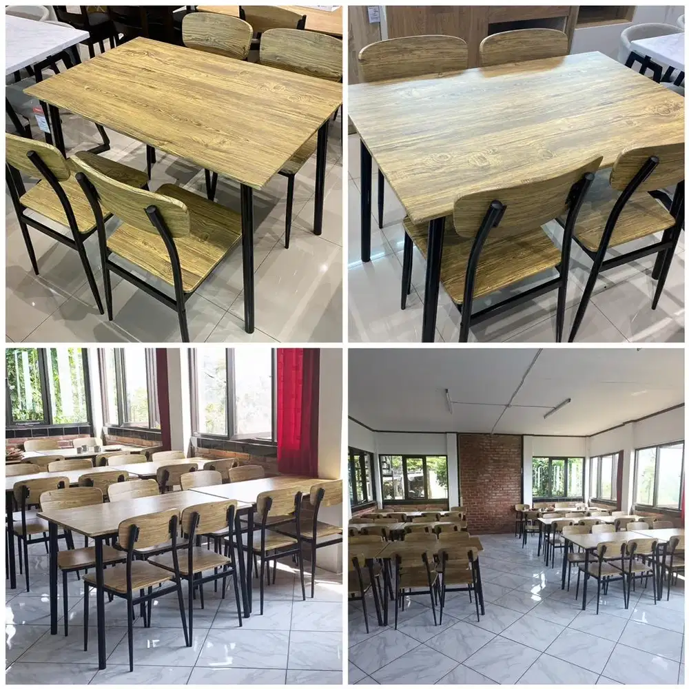 SET MEJA MAKAN + KURSI