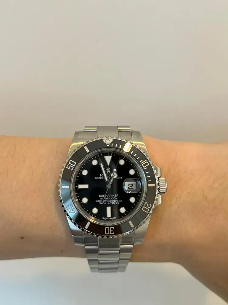 Arloji rolex black