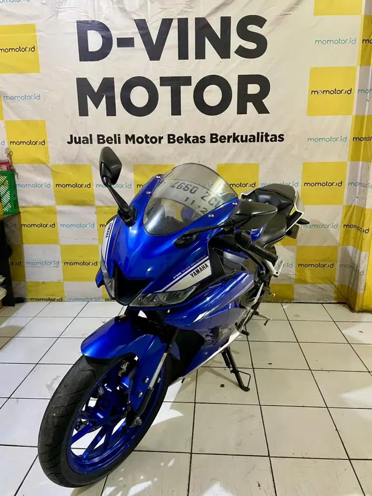 Yamaha R15 v3 2017 siap pakai bergaransi