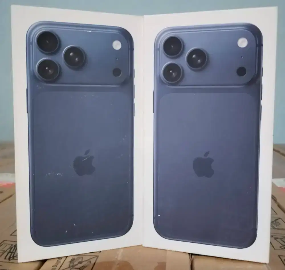 New iPhone17 ProMax 256 Garansi Resmi iBox