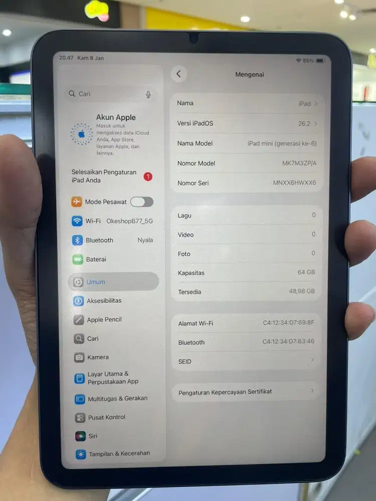 Ipad mini 64 inter