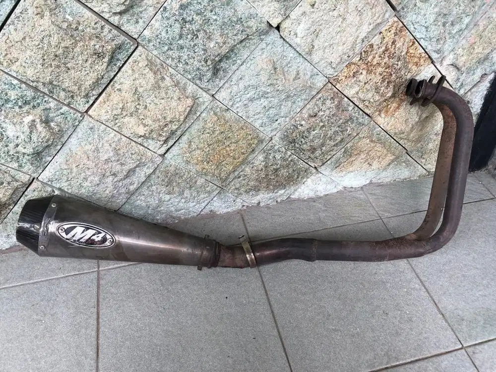 Knalpot Fullsystem Sc Project Original & M4 Untuk Ninja 250 Fi