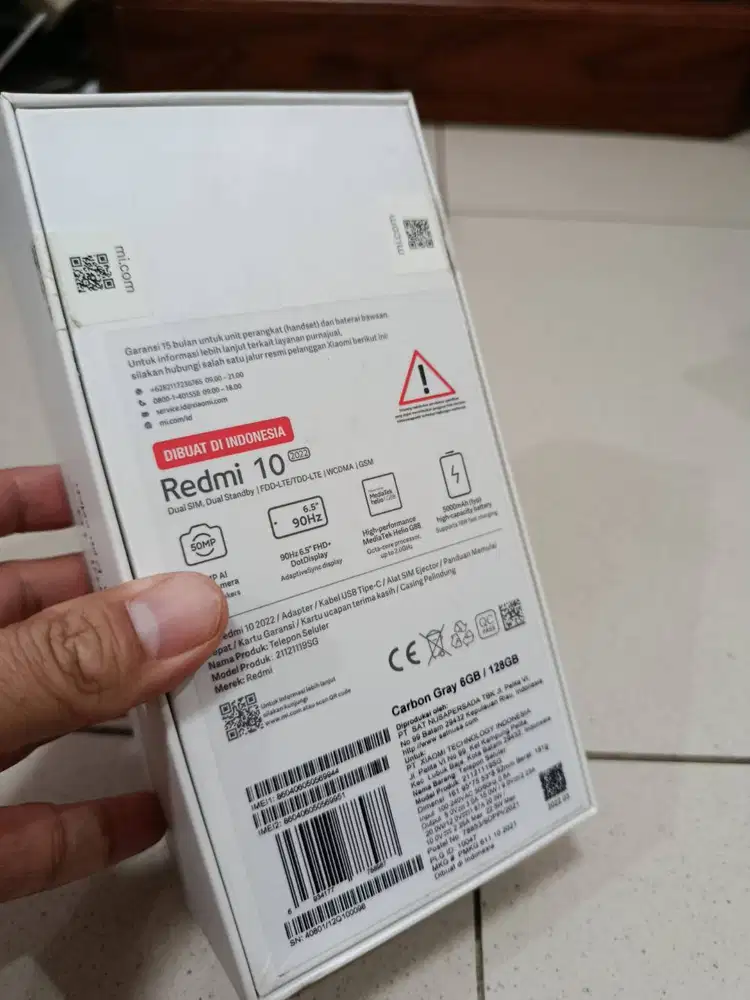 Redmi 10 2022 Carbon Gray
