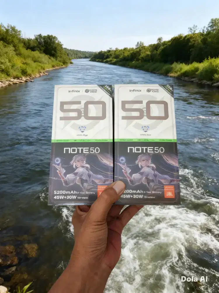 Berminat silahkan WA Infinix Note 50 8+8/256 Garansi resmi 1thn