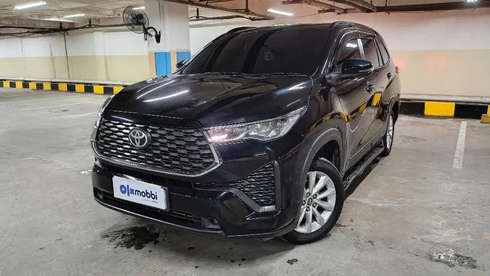 TDP 18JT Toyota Kijang Innova 2.0 Zenix V CVT Bensin-AT Hitam 2023