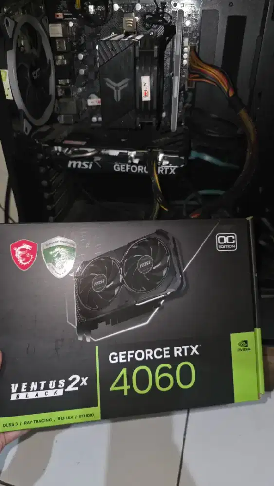 VGA Rtx 4060 8gb MSi Garansi On