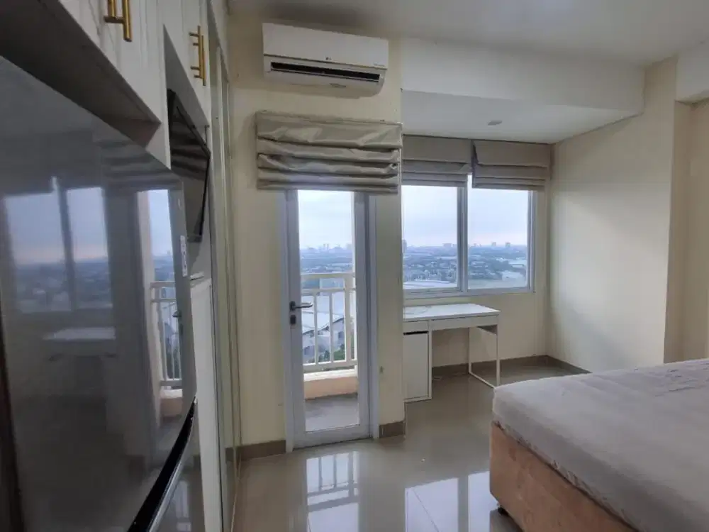 Disewakan Apartemen Tipe Studio Fully Furnished di B Residence BSD City. Tower Tulip. Hadap ICE BSD.