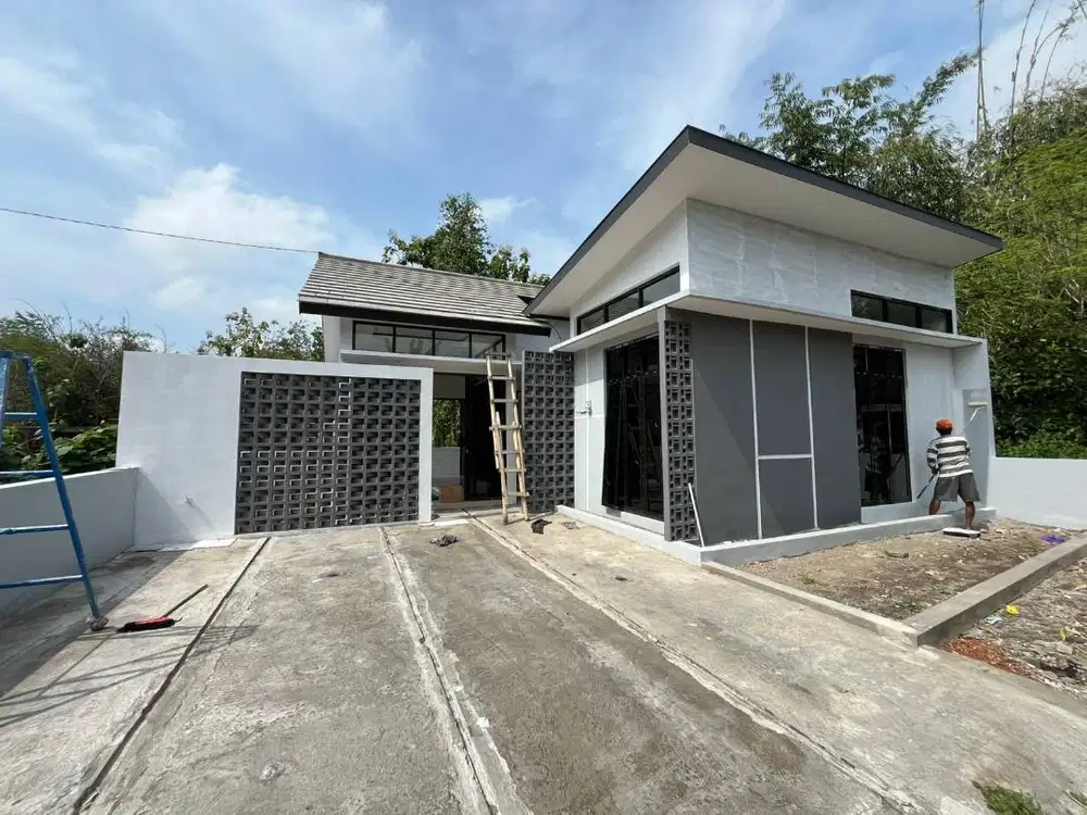 1 Unit Terakhir, Rumah Modern Semi Cluster 600 Jt-an selatan Pemda Sle