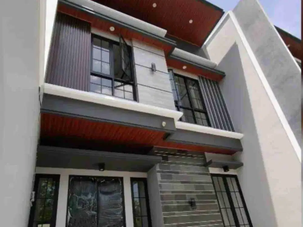 DIJUAL RUMAH MODERN MINIMALIS ARAYA ( BARU GRESS)