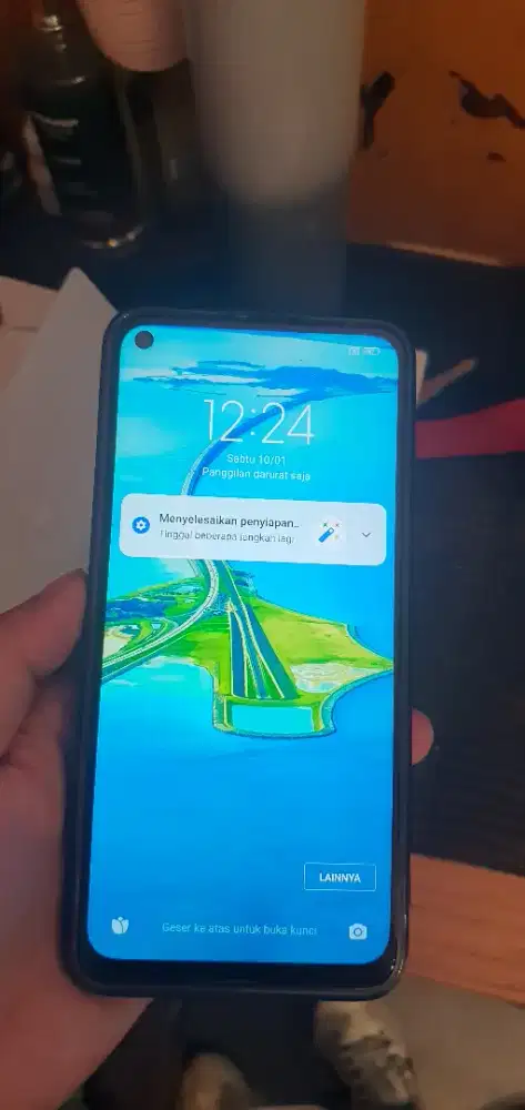 Jual udh ga kepake redmi note 9 ram 6+2/128