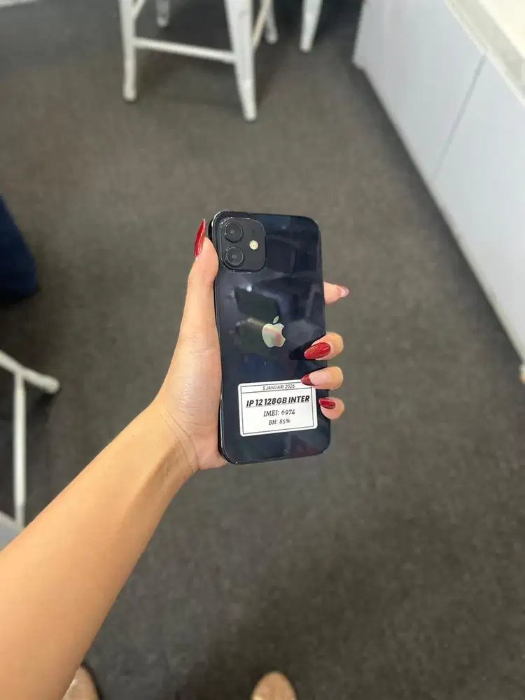 Iphone 12 128GB fullset mulus nominus terima tt cod kredit