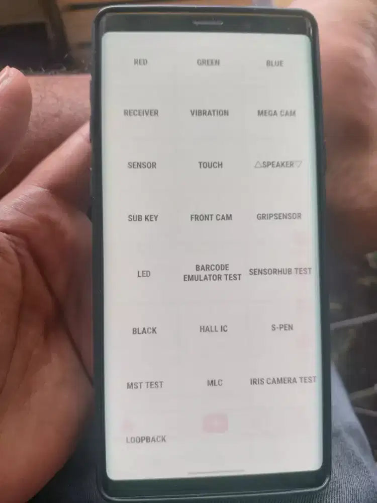 Samsung note9 ram6/128