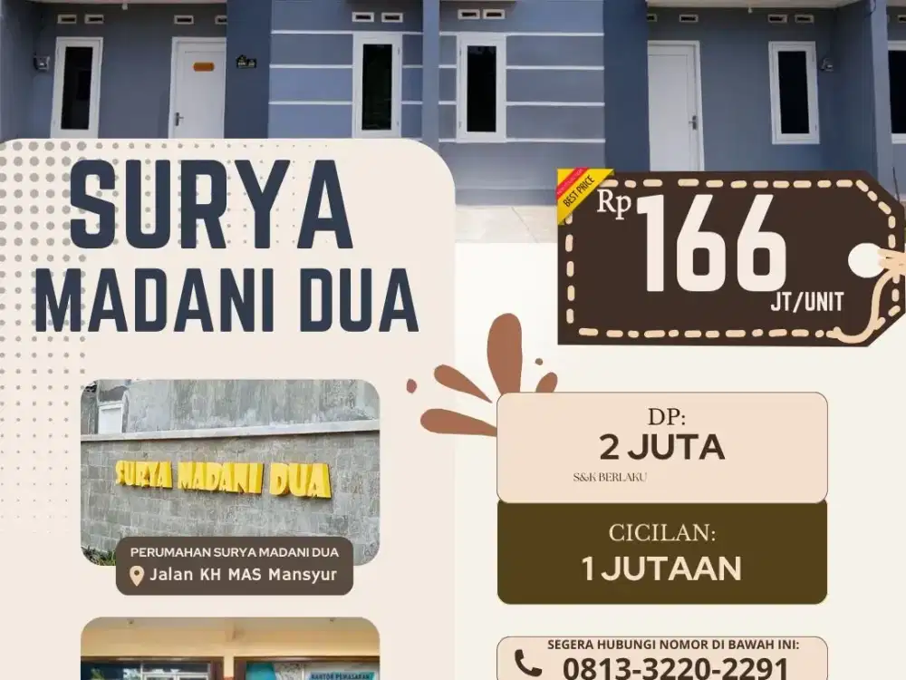 Rumah Subsidi Terlaris Di Pusat Kota Tuban